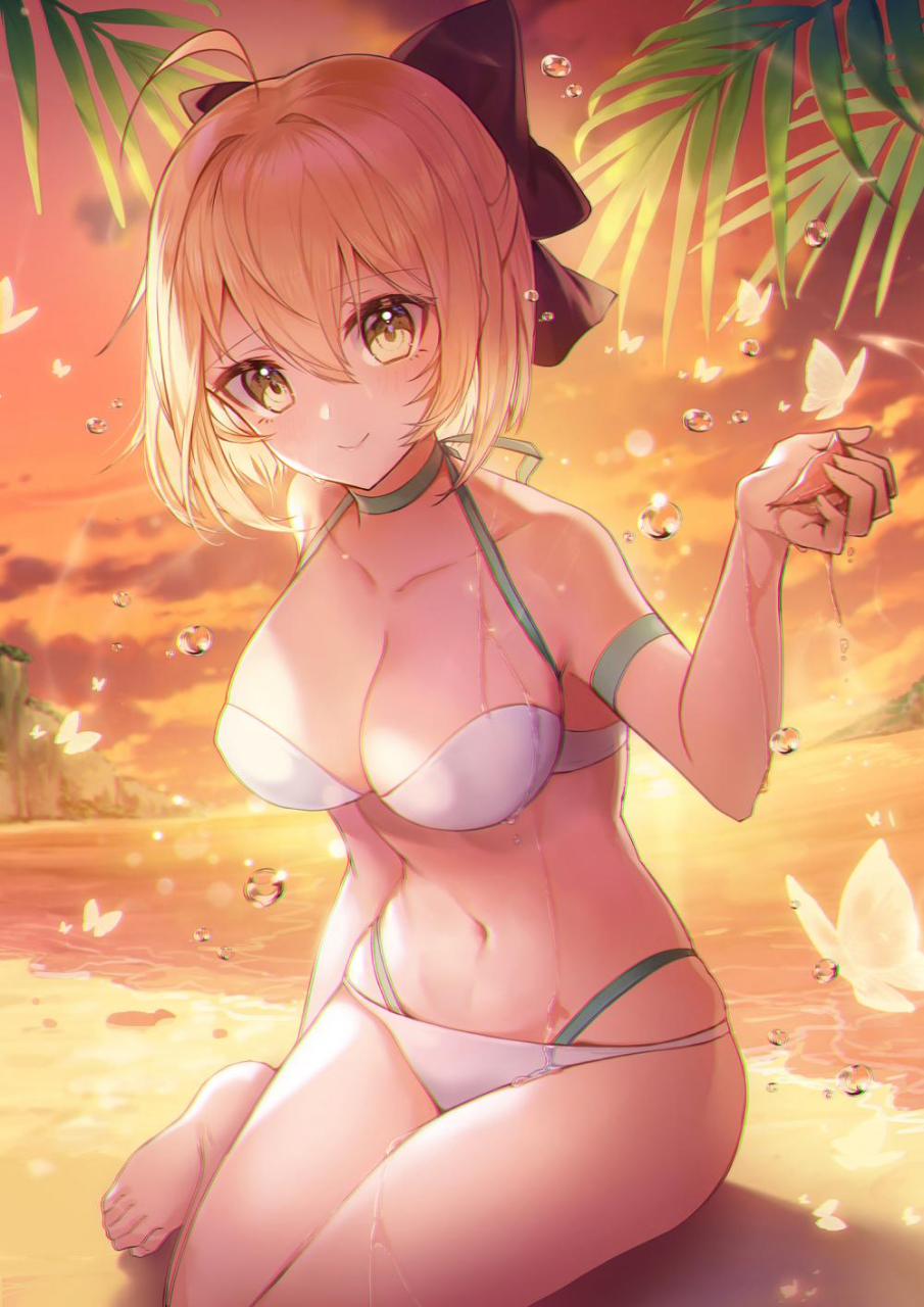 okita-souji-fate-allokita-souji-swimsuit-assassin-fate