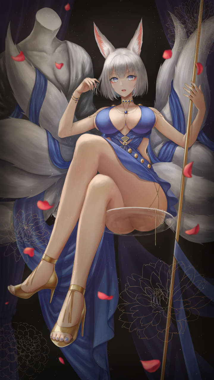kaga-azur-lanekaga-white-tailed-magnificence-azur-lane