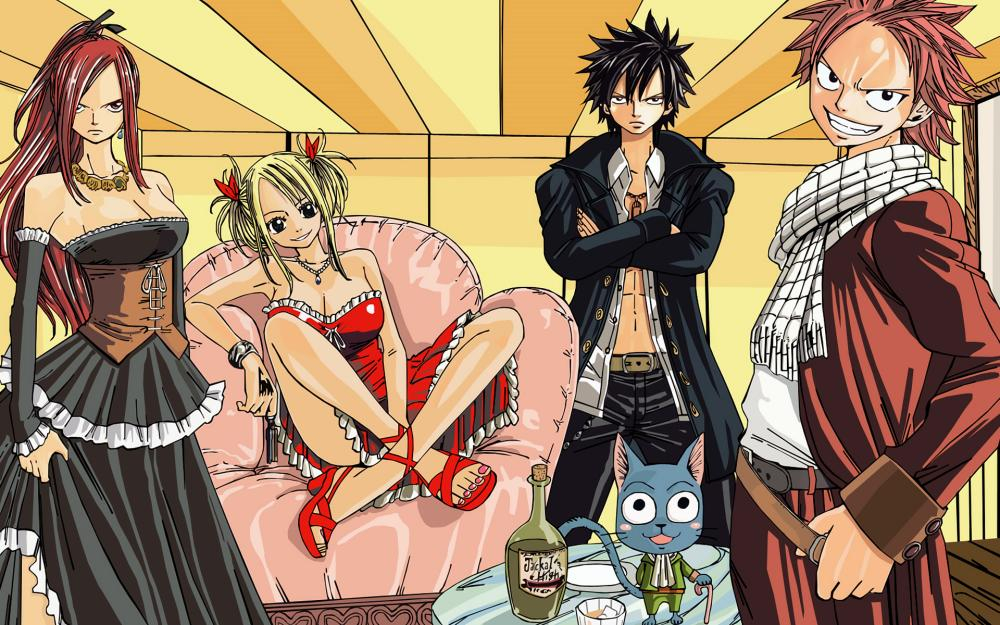 lucy-heartfiliaerza-scarletnatsu-dragneelgray-fullbusterhappy-fairy-tail