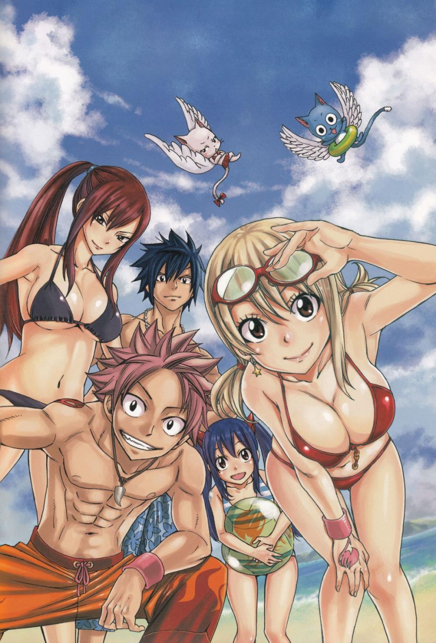 lucy-heartfiliaerza-scarletnatsu-dragneelgray-fullbusterhappy-fairy-tailcharle-fairy-tail