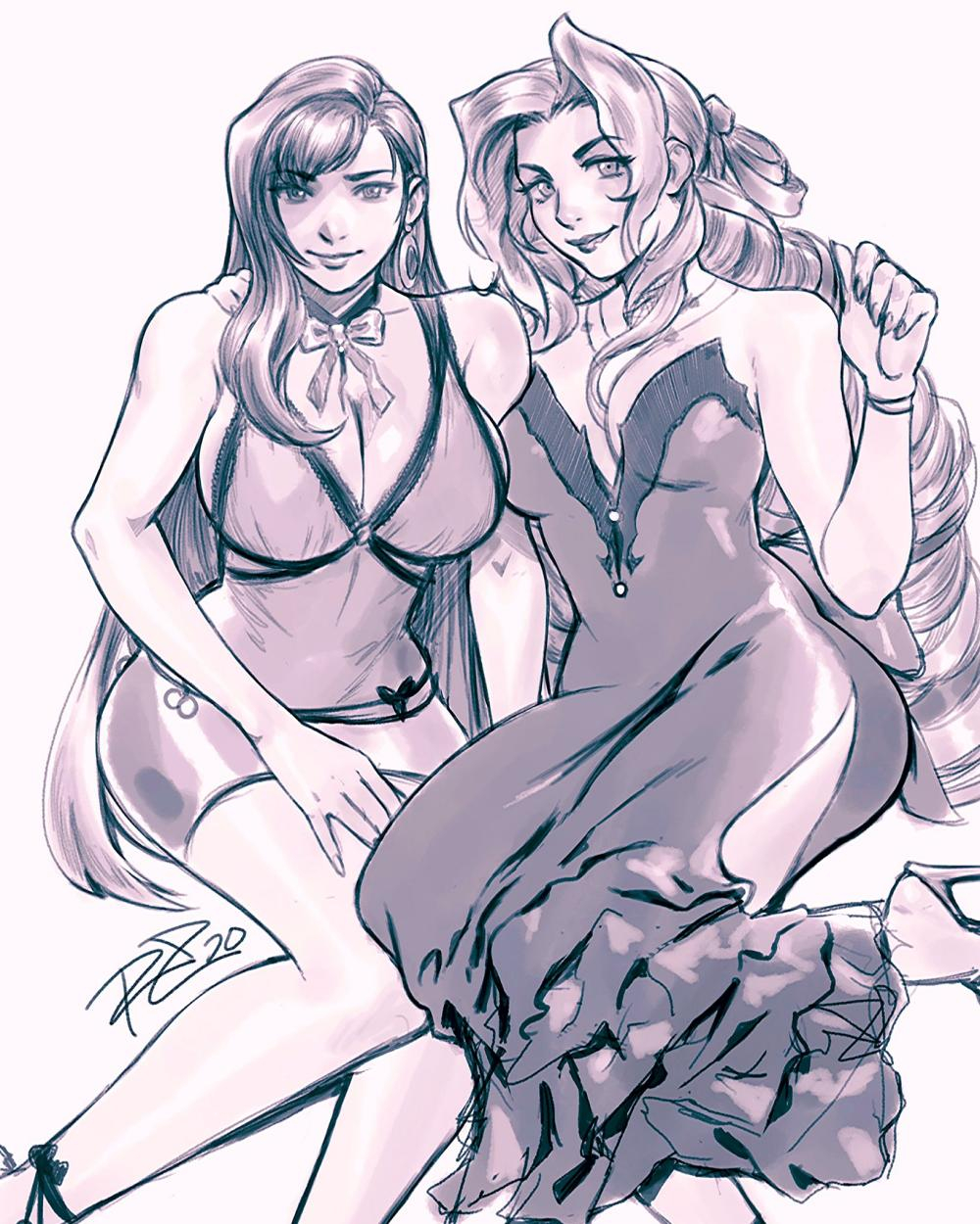 aerith-gainsboroughtifa-lockhart