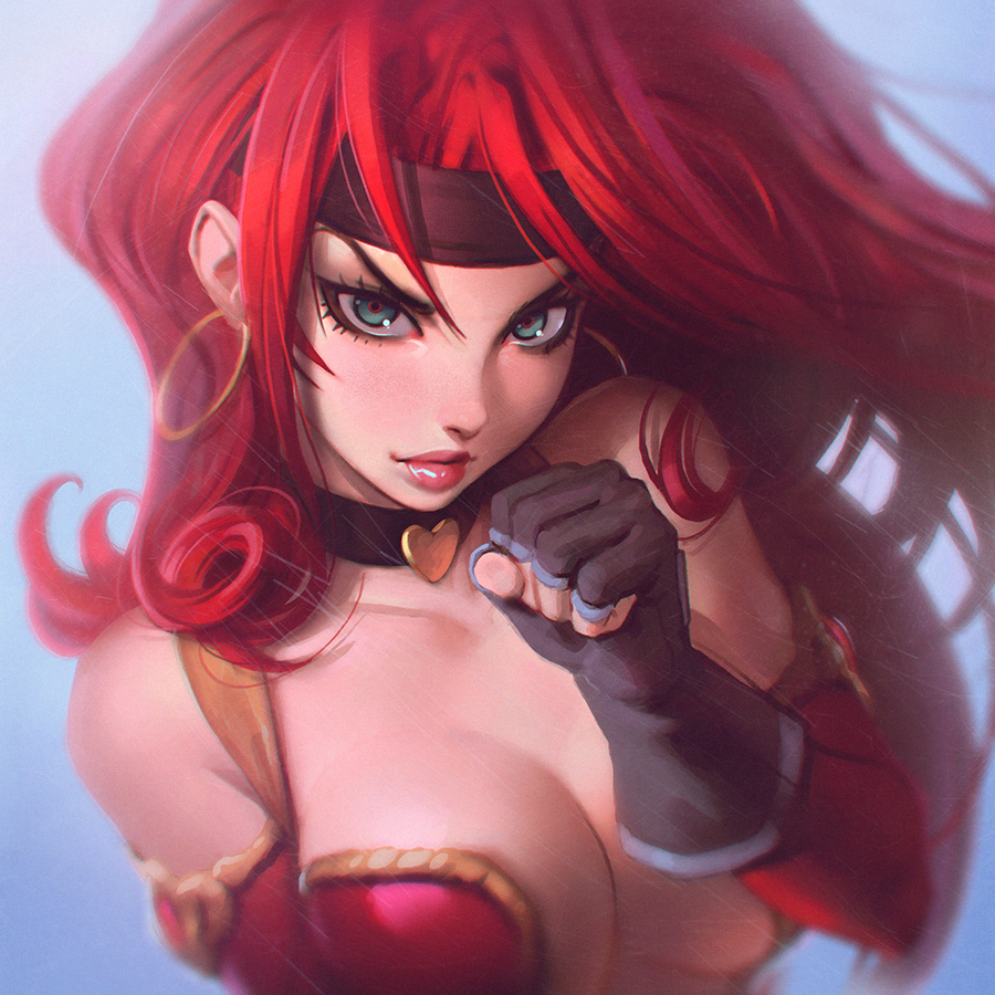 red-monika-battle-chasers
