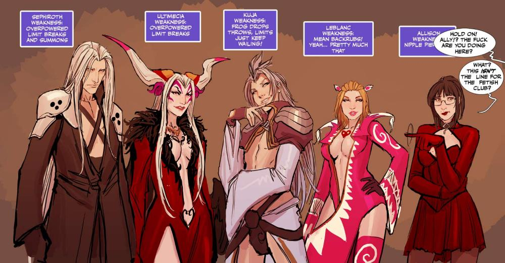 kujaleblancleblanc-ff10sephirothultimecia