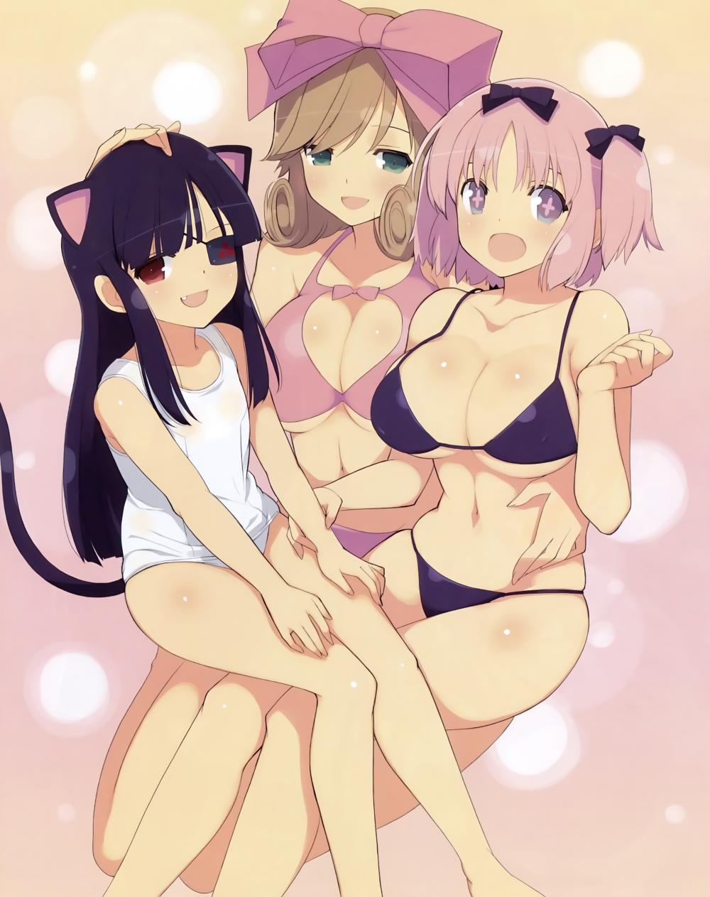 hibari-senran-kaguramirai-senran-kaguraharuka-senran-kagura