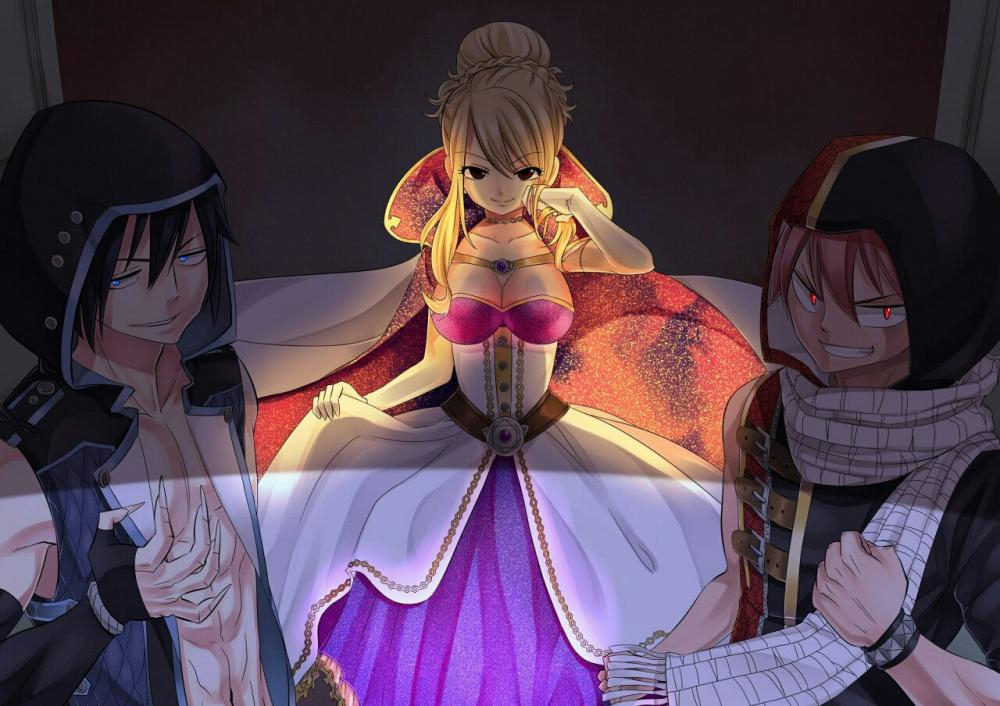 lucy-heartfilianatsu-dragneelgray-fullbuster