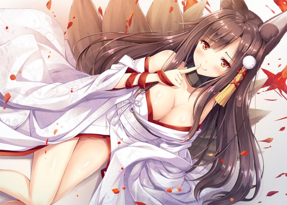 akagi-azur-laneakagi-deep-crimson-poppy-azur-lane