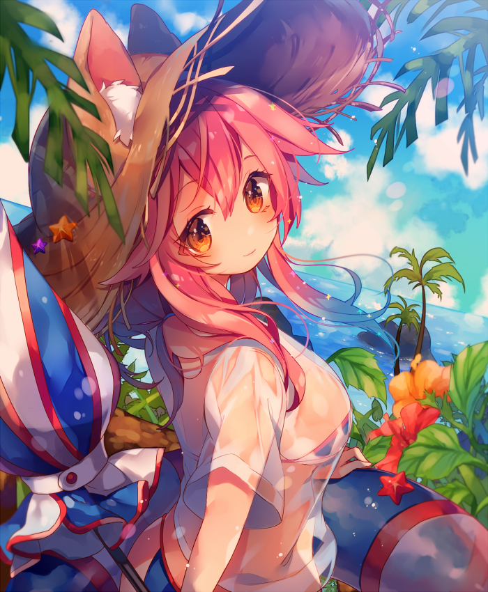 tamamo-fate-alltamamo-no-mae-swimsuit-lancer-fate