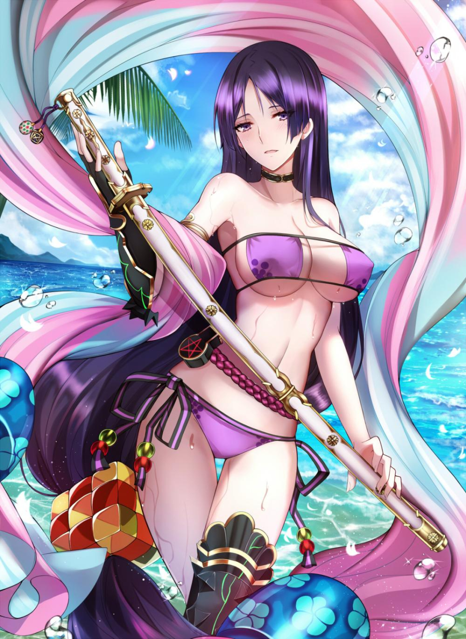 minamoto-no-raikou-fate-grand-orderminamoto-no-raikou-swimsuit-lancer-fate