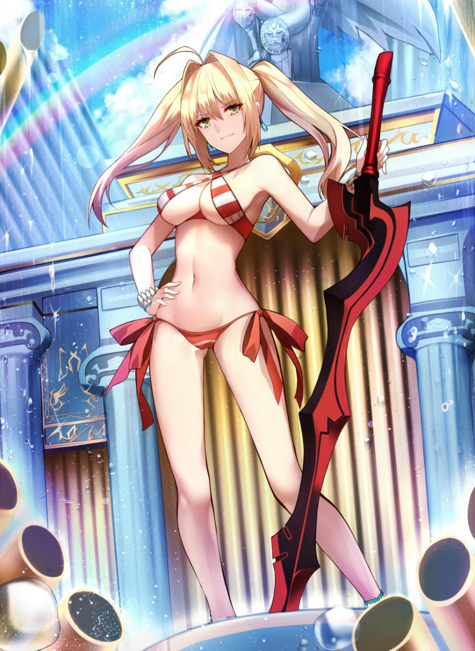 nero-claudius-fate-allnero-claudius-swimsuit-caster-fate