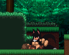 black-wolf-forest-of-blue-skin