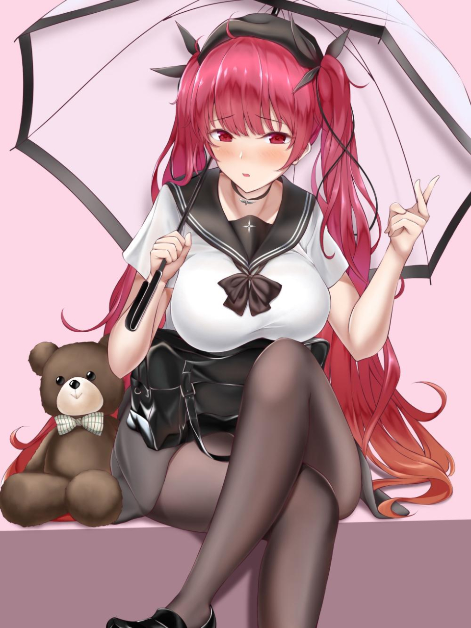 honolulu-azur-lanehonolulu-parasol-girl-azur-lane