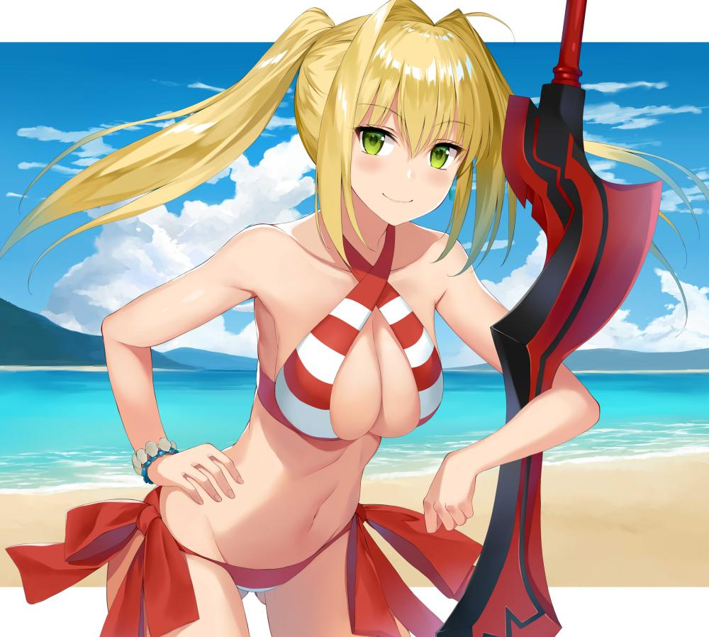 nero-claudius-fate-allnero-claudius-swimsuit-caster-fate