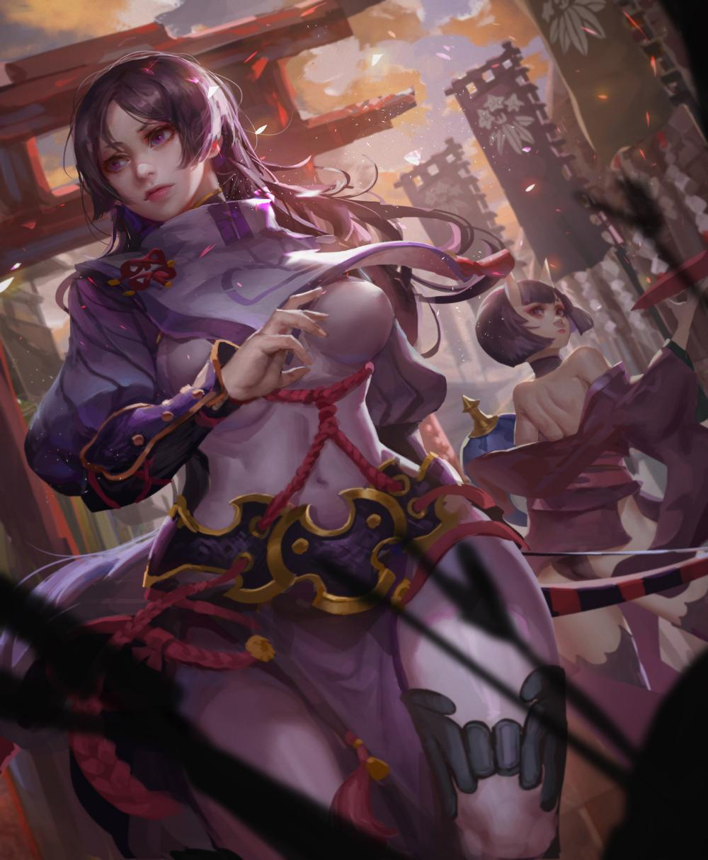 shuten-douji-fate-grand-orderminamoto-no-raikou-fate-grand-order