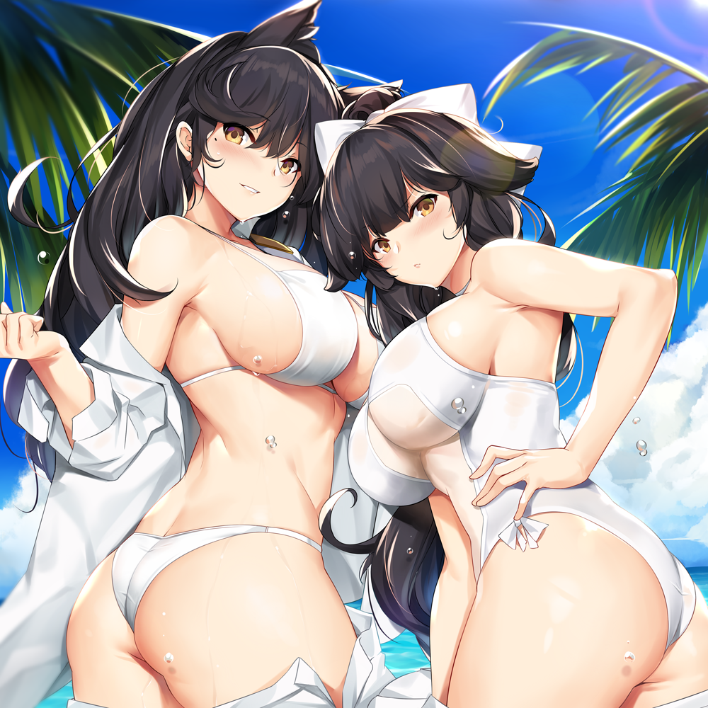 atago-azur-lanetakao-azur-laneatago-midsummer-march-azur-lanetakao-beach-rhapsody-azur-lane