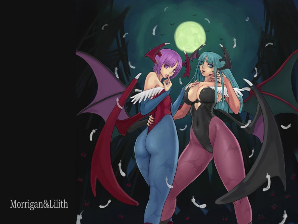 morrigan-aenslandlilith-aensland