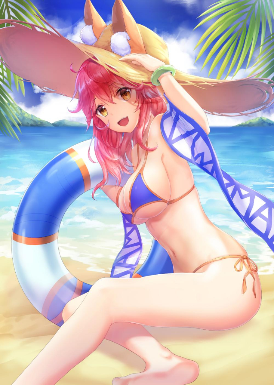 tamamo-fate-alltamamo-no-mae-swimsuit-lancer-fate