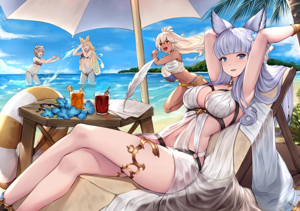 korwa-granblue-fantasythe-order-grandemetera-granblue-fantasysutera-granblue-fantasy