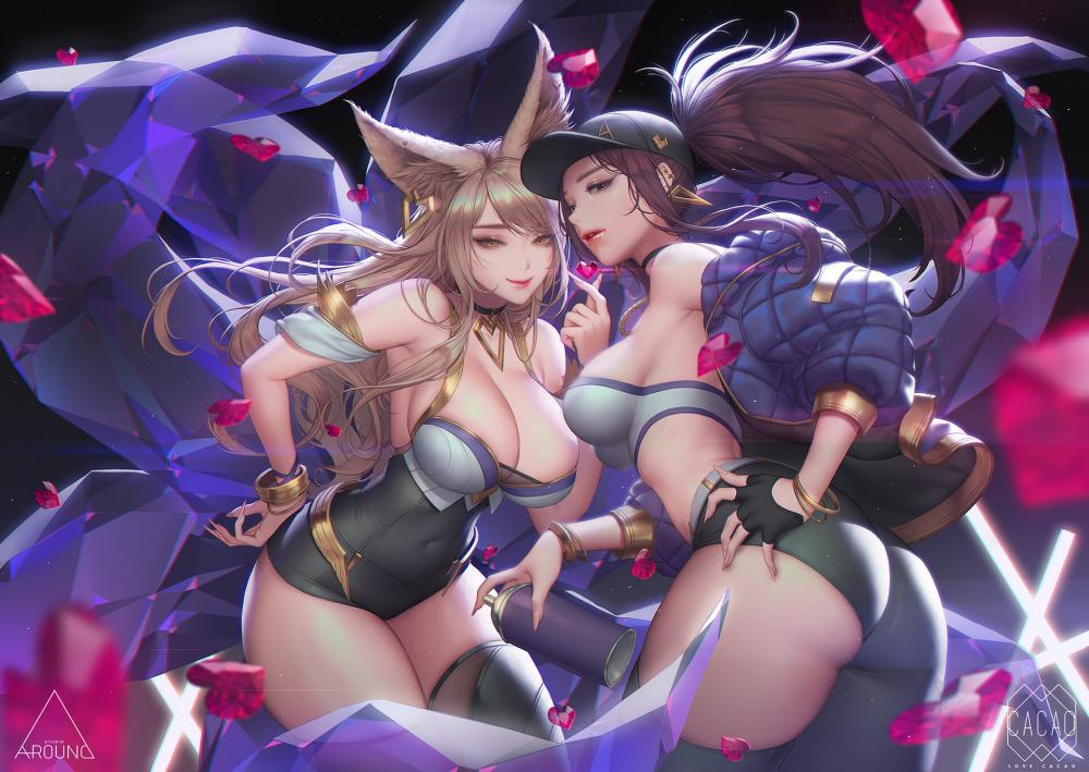 ahriakali-league-of-legendsk-da-akalik-da-ahri