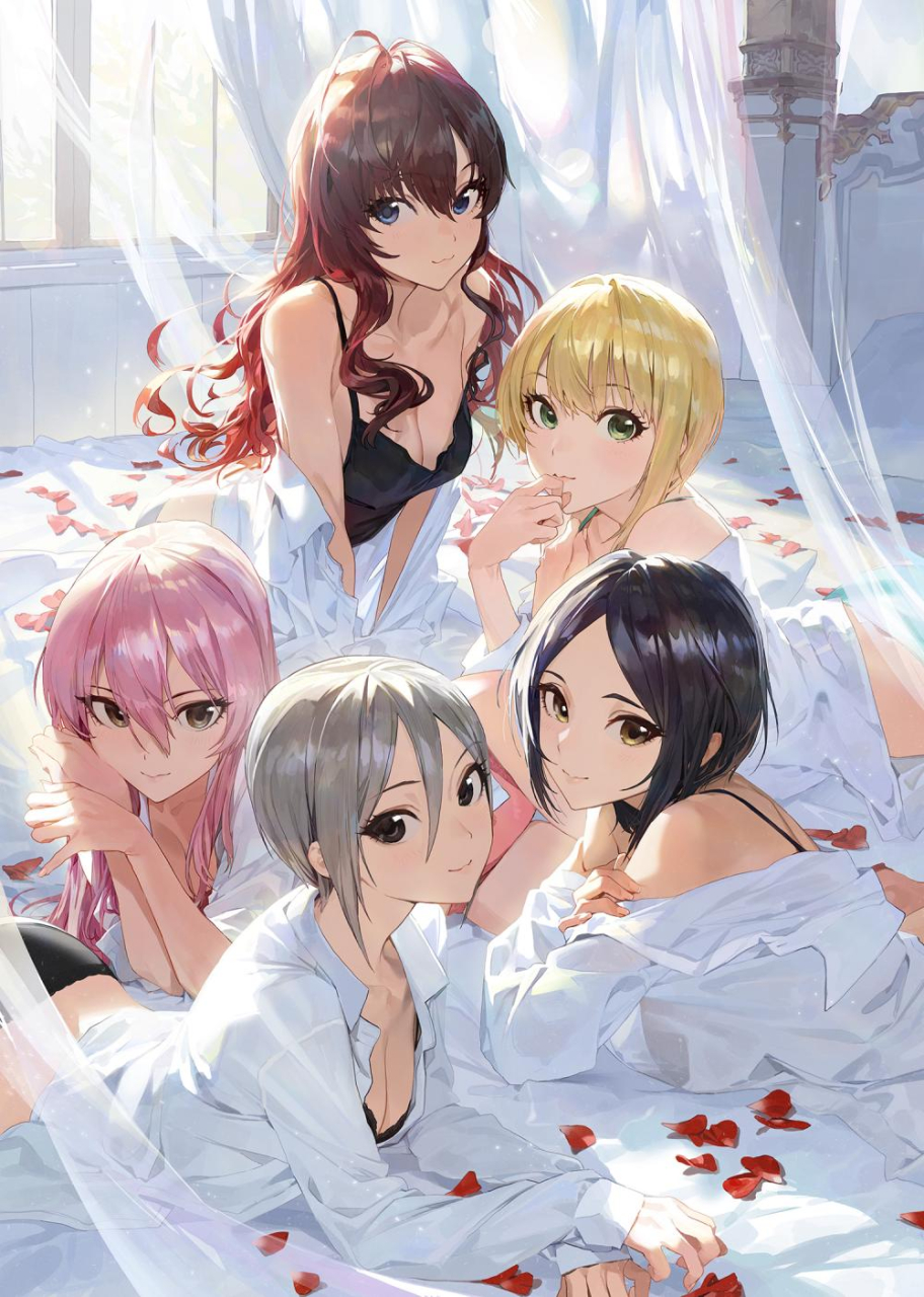 ichinose-shikijougasaki-mikahayami-kanademiyamoto-fredericashiomi-shuuko