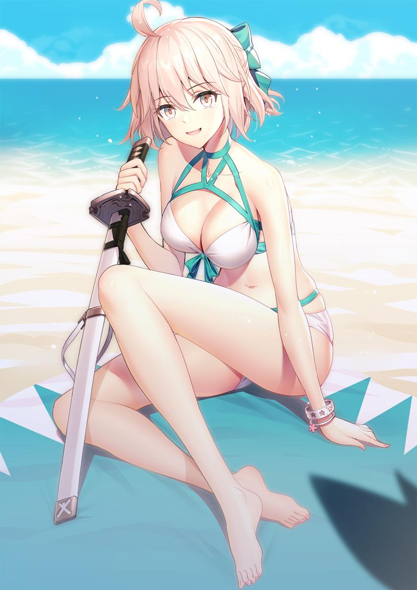 okita-souji-fate-allokita-souji-swimsuit-assassin-fate
