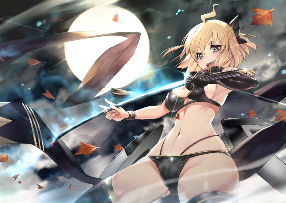 okita-souji-fate-allokita-souji-swimsuit-assassin-fate