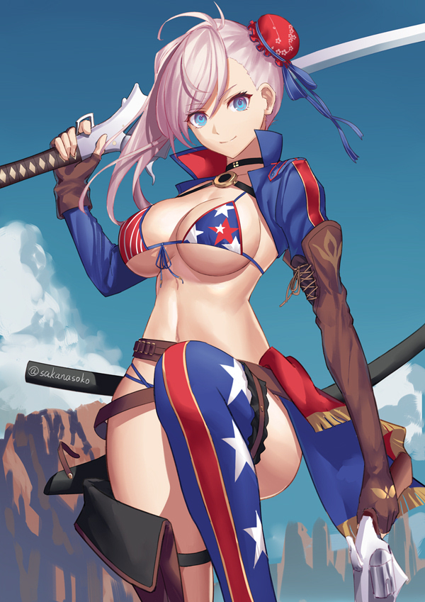 miyamoto-musashi-fate-grand-ordermiyamoto-musashi-swimsuit-berserker-fate