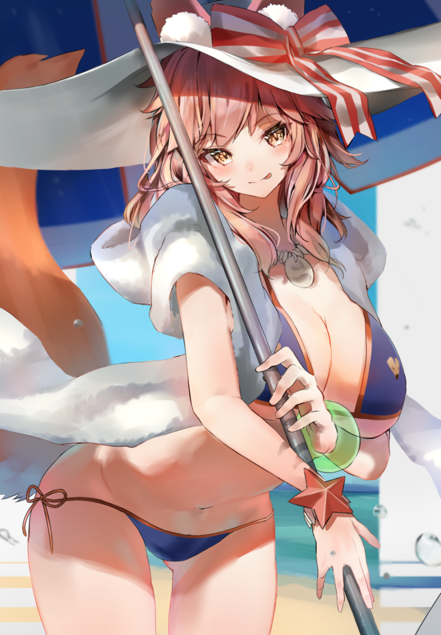 tamamo-fate-alltamamo-no-mae-swimsuit-lancer-fate