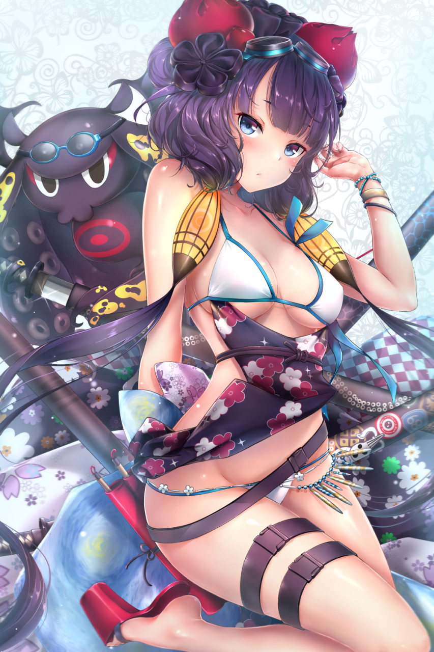 katsushika-hokusai-fate-grand-ordertokitarou-fate-grand-orderkatsushika-hokusai-swimsuit-saber-fate