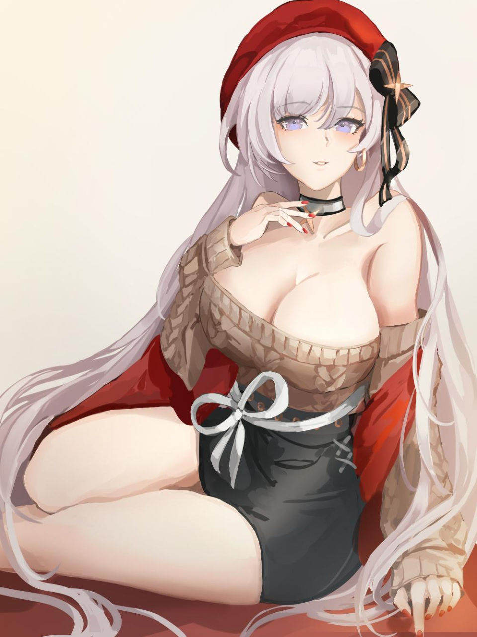 belfast-azur-lanebelfast-shopping-with-the-head-maid-azur-lane