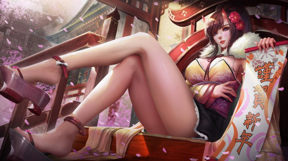 ryuuhou-azur-laneryuuhou-firebirds-new-year-dance-azur-lane