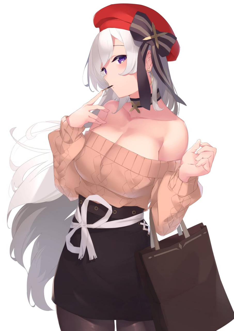 belfast-azur-lanebelfast-shopping-with-the-head-maid-azur-lane