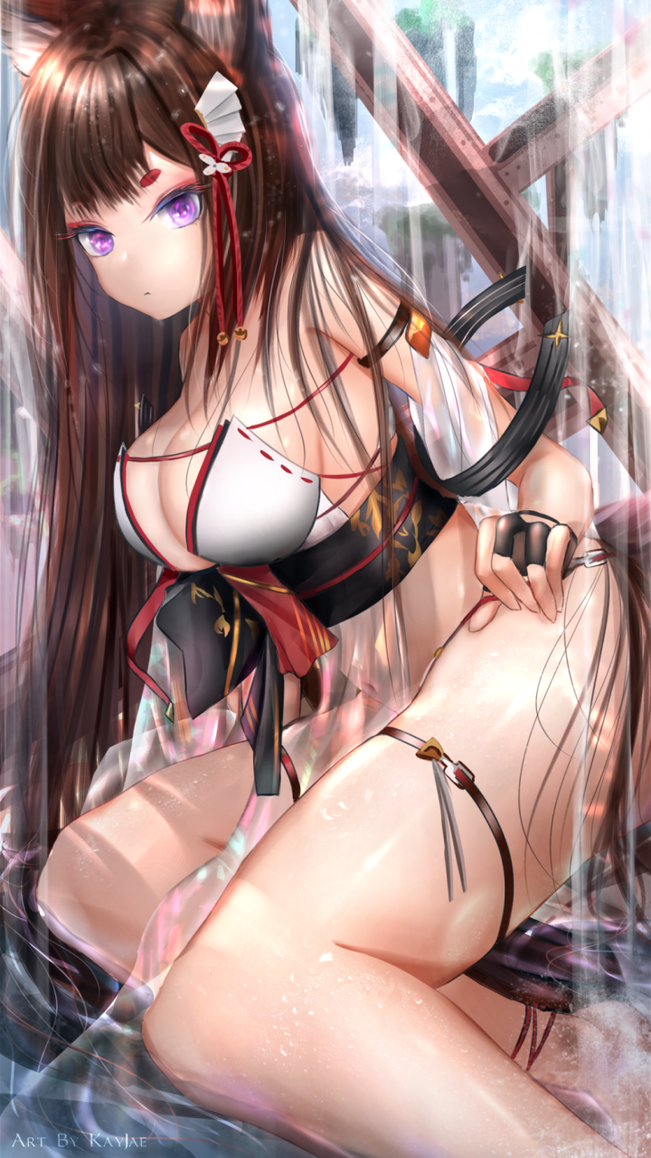 amagi-azur-laneamagi-wending-waters-serene-lotus-azur-lane