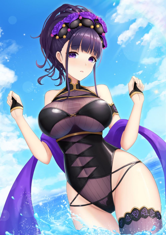 abeen jhongmurasaki shikibu (fate)+murasaki shikibu (swimsuit rider) (fate)895e70ccb7aa04e4