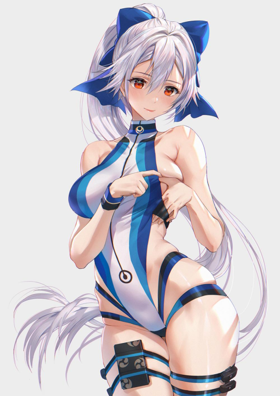 mhk (mechamania)tomoe gozen (fate grand order)+tomoe gozen (swimsuit saber) (fate)25a