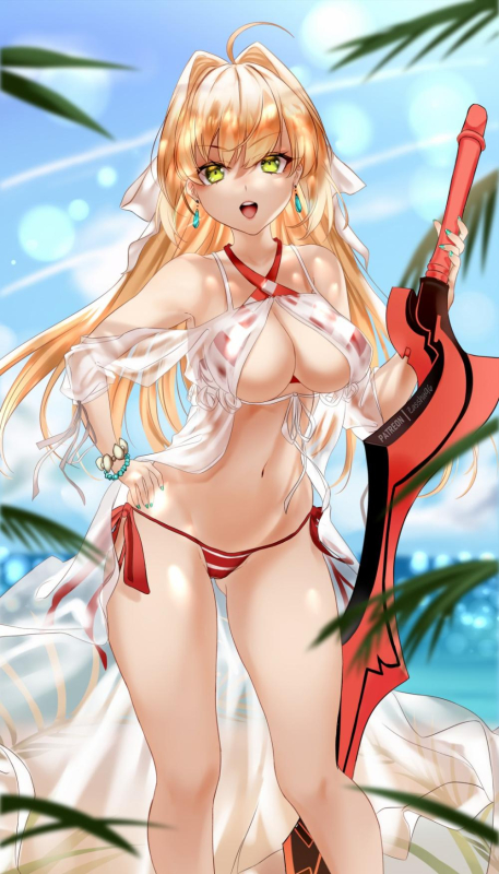 zasshunero claudius (fate) (all)+nero claudius (swimsuit caster) (fate)b6ec39cd746e2772b6a0c703