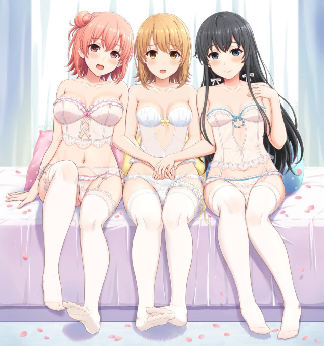 inanaki shikiyukinoshita yukino+yuigahama yui+isshiki iroha1cd8998af9a7
