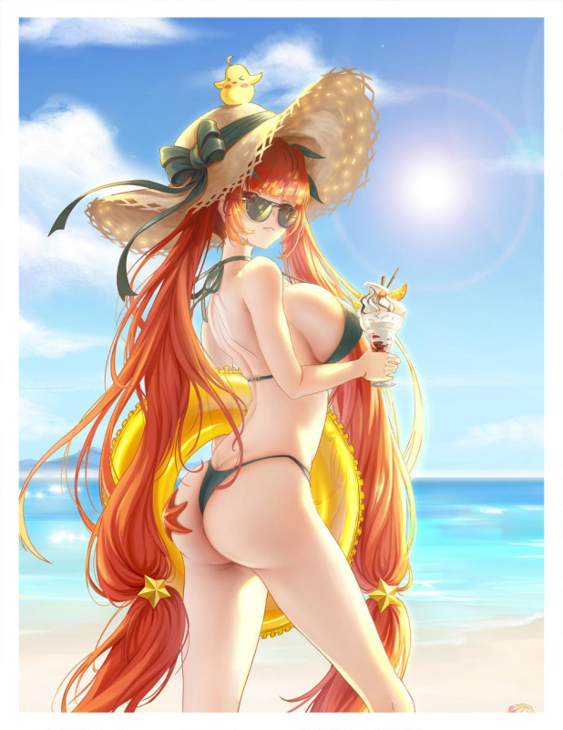 theleopardcatmanjuu (azur lane)+honolulu (azur lane)+honolulu (summer accident !) (azur lane)e