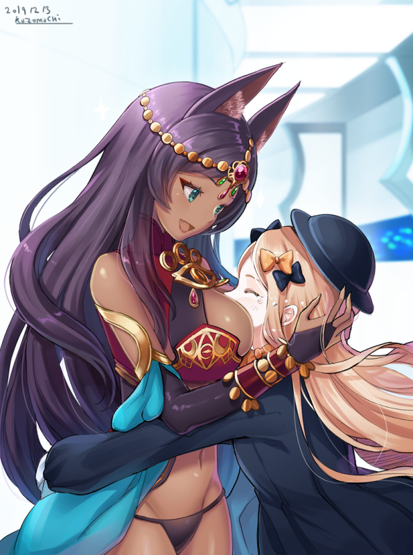 kuzumochi (kuzumochiya)abigail williams (fate)+queen of sheba (fate grand order)4a66d