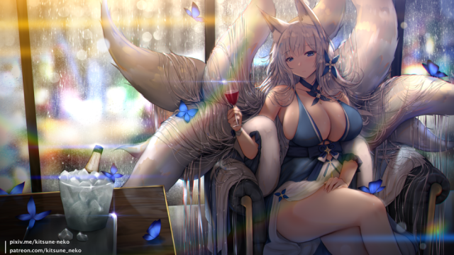 kitsune-nekoshinano (azur lane)+shinano (light of the hazy moon) (azur lane)15a479fbe051a0d8b8abb9fe81ff6