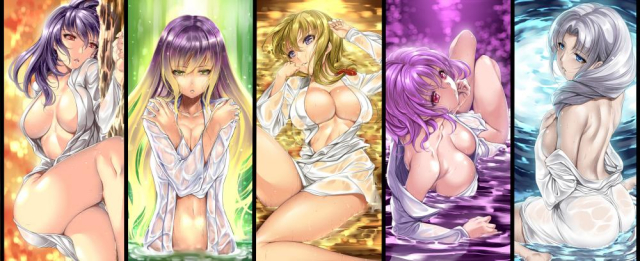 saburou (hgmg)yakumo yukari+saigyouji yuyuko+hijiri byakuren+yasaka kanako+yagokoro eirin118dd00fc7f3a498889cf33f4323a4d4