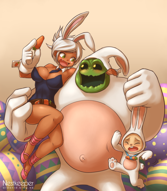 nestkeeperriven (league of legends)+teemo (league of legends)+battle bunny riven+