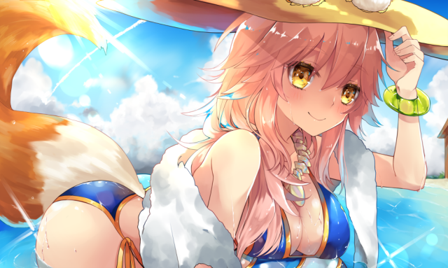 ichinose reitamamo (fate) (all)+tamamo no mae (swimsuit lancer) (fate)1aafb47297ac9b74582aa07