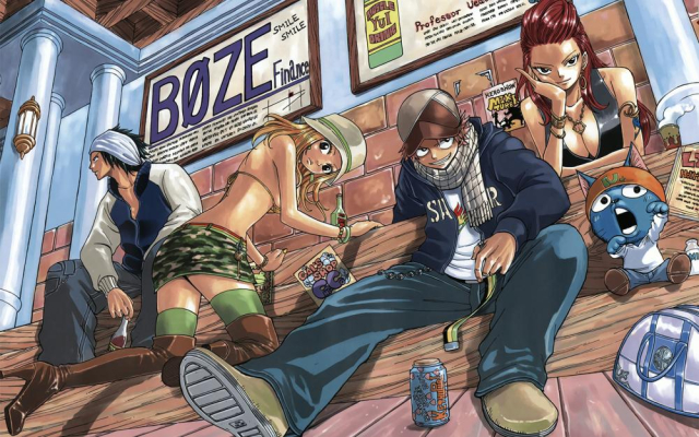 mashima hirolucy heartfilia+erza scarlet+natsu dragneel+gray fullbuster+happy (fairy tail)0c234c12a58c005aada8842ac3