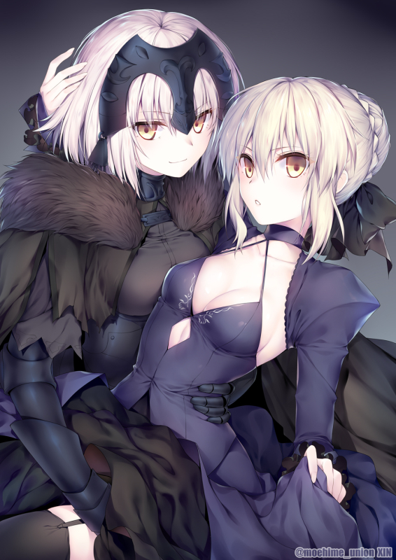 obiwanartoria pendragon (all)+jeanne d'arc (fate) (all)+jeanne d'arc (alter) (fate)+saber altera