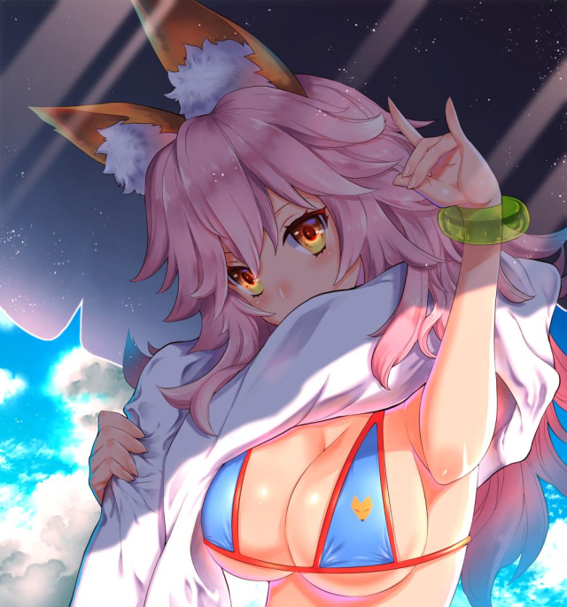 p-kanatamamo (fate) (all)+tamamo no mae (fate)+tamamo no mae (swimsuit lancer) (fate)7
