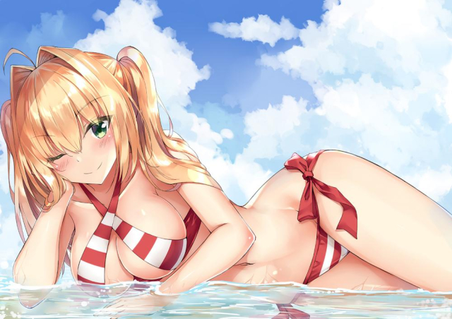 rong yi tannero claudius (fate) (all)+nero claudius (swimsuit caster) (fate)d038b3a33c45daa