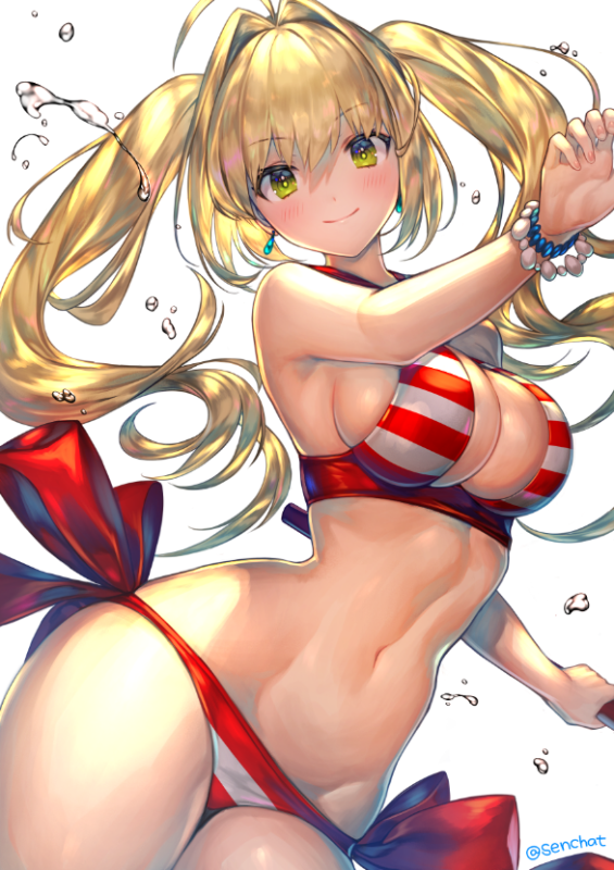 senchatnero claudius (fate) (all)+nero claudius (swimsuit caster) (fate)835783bc56920891acb94