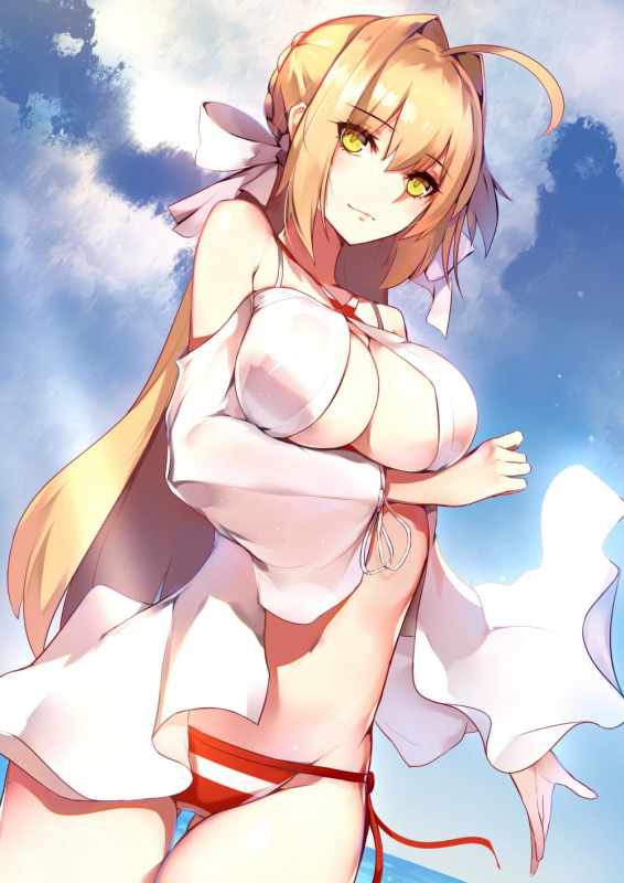 ban bu bu duounero claudius (fate) (all)+nero claudius (swimsuit caster) (fate)f28b22fe