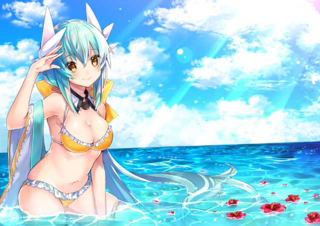 sakofukiyohime (fate grand order)+kiyohime (swimsuit lancer) (fate)ce18ec5ce652acebf715da803444c3c0
