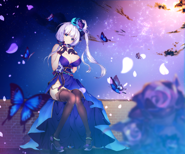 hekiki riyoillustrious (azur lane)+illustrious (never-ending tea party) (azur lane)4ca79fdf71